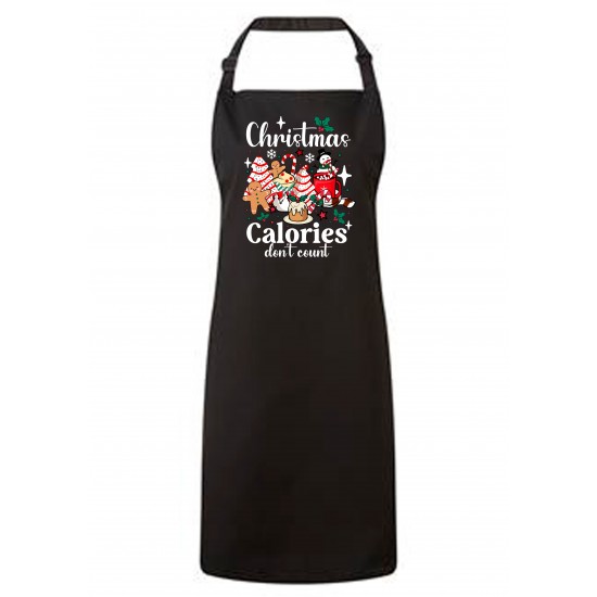 Christmas Calories Don't Count Apron 