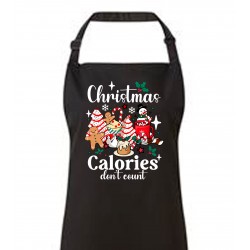 Christmas Calories Don't Count Apron 