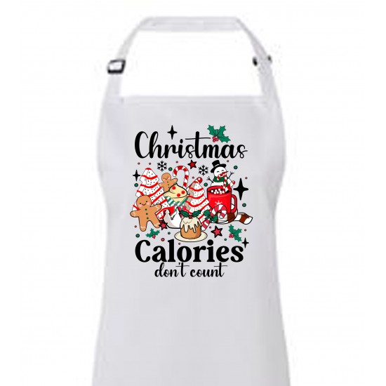 Christmas Calories Don't Count Apron 