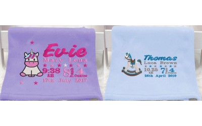 Customised baby blankets offer extraordinary warmth and comfort for your baby.