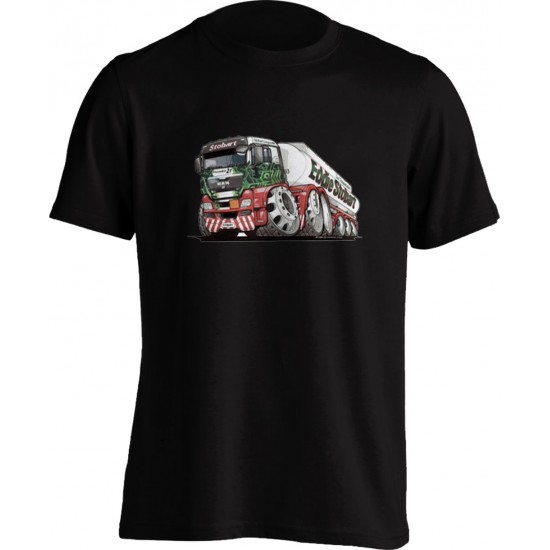  Koolart Eddie Stobart Fuel Transportation (3191) Adults T Shirt