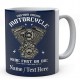 Custom Engine Motorcycle Ride Fast Or Die Personalised Mug 