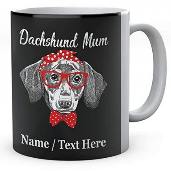 Dachshund Dog Mum - Personalised Name Mug