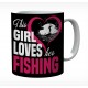 This Girl Loves Her Fishing Mug