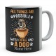 All Things Are Possible With Coffee And A Dog Personalised English Bulldog Novelty Mug