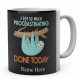 I Got So Much Procrastinating Done Today Personalised Sloth Ceramic Mug 