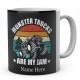 Monster Trucks Are My Jam Ceramic Mug 