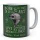 Born to Race Live to Race - Ceramic Mug 