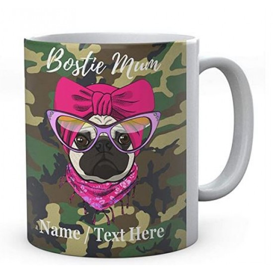 Bostie Dog Mum -Personalised- Mug- Coffee -Tea