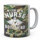 I Love My Nurse Boyfriend-Personalised Name Mug