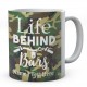 Life Behind Bars-Cycling Personalised Mug