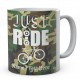  Just Ride -Personalised Ceramic Cycling Mug