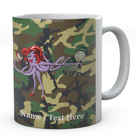 Mr & Mrs Octopus - Squid Mug Personalised 