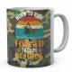  Personalised Born To Ride Forced To Go To School Mug