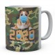 2020 The Year When Sh#t Got Real ! Personalised English Bulldog Novelty Mug