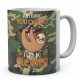 Anything You Can Do I Can Do Slower Personalised Sloth Ceramic Mug 