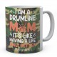 I Am A Drumline It's Like Having A Life Only Better Personalised Novelty Ceramic Mug 