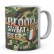 Personalised Blood Sweat And Beers Ireland Rugby Mug