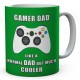 Gamer Dad Like A Normal Dad But Much Cooler Ceramic Mug 