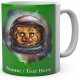 Cosmic Space Kitty - Personalised Ceramic Mug