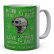 Born to Race Live to Race - Ceramic Mug 