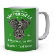 Custom Engine Motorcycle Ride Fast Or Die Personalised Mug 