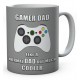 Gamer Dad Like A Normal Dad But Much Cooler Ceramic Mug 