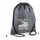 Personalised Embroidered Swim  Drawstring Gym Bag