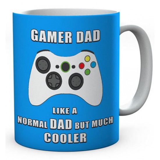 Gamer Dad Like A Normal Dad But Much Cooler Ceramic Mug 