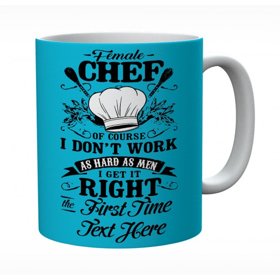 Female Chef Of Course I Don't Work As Hard As Men