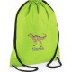  Embroidered Dinosaur Gym Bag 