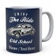 Enjoy The Ride Old School Classic Beetle - Personalised Mug