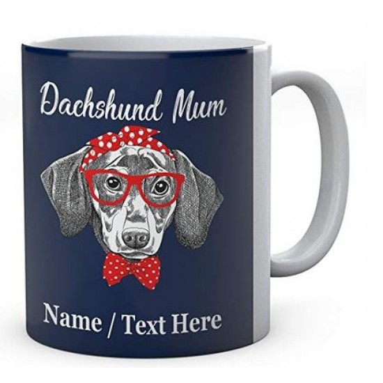 Dachshund Dog Mum - Personalised Name Mug