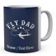 Fly Fishing Dad  - Fishermen's Personalised Ceramic Mug