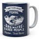  I Only Care About Fishing and Maybe Three People - Fishermen's Personalised Ceramic Mug