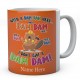 Personalised Dam Dam There Beaver Mug