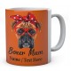  Funny Boxer Mum Mug Customised With Name Ceramic Mug