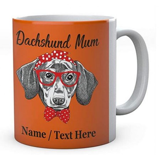 Dachshund Dog Mum - Personalised Name Mug