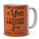 I'm A Proud Mum of A Freaking Awesome Son Yes....Personalised Mug