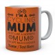 I'm A Cycling Mum Just Like A Normal Mum Except Much Cooler...Personalised Mug