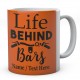 Life Behind Bars-Cycling Personalised Mug