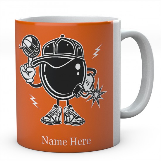 Basketball Bomber - Personalised Funny Ceramic Mug