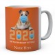 2020 The Year When Sh#t Got Real ! Personalised English Bulldog Novelty Mug