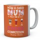 How A Cheer Mum Tells Time At A Cheer Competition Personalised Novelty Ceramic Mug 