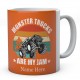 Monster Trucks Are My Jam Ceramic Mug 