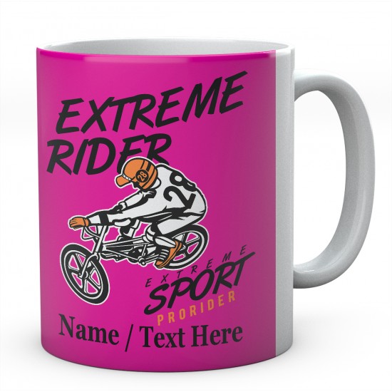 Extreme Rider Extreme Sport BMX-Personalised Mug