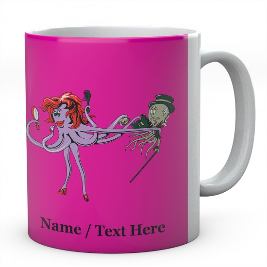 Mr & Mrs Octopus - Squid Mug Personalised 