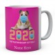 2020 The Year When Sh#t Got Real ! Personalised English Bulldog Novelty Mug