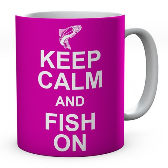 Keep Calm And Fish On 