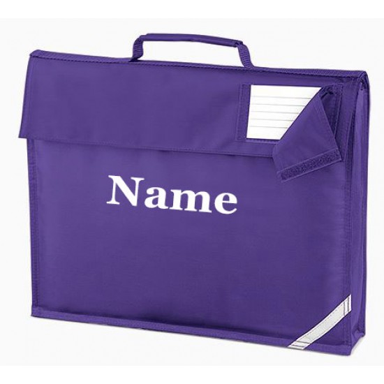 Personalised Embroidered Any Name Junior Book Bag(QD051 )